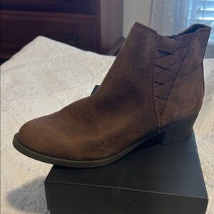 Carlos by Carlos Santana Dark Brown Ankle Booties